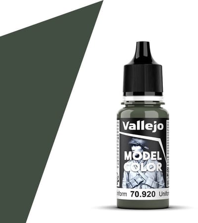 Vallejo Hobbyverf Acrylverf - 70920 Model Color German Uniform - Acryl Verf flesje - 17 ml