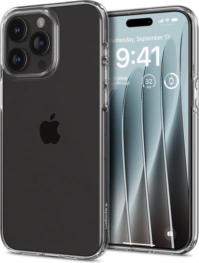 Spigen Crystal Flex | Hoesje Geschikt voor Apple iPhone 15 Pro Max | Back Cover TPU | Transparant