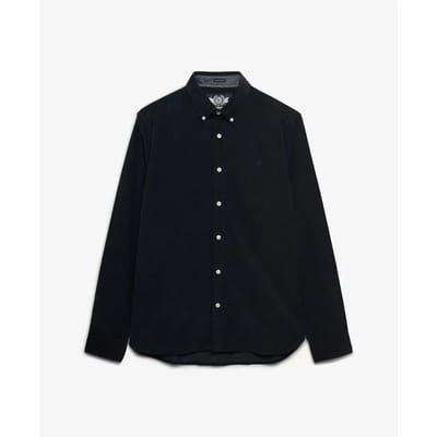 Katoenen ribfluweel overhemd met lange mouwen Superdry Classic Needle