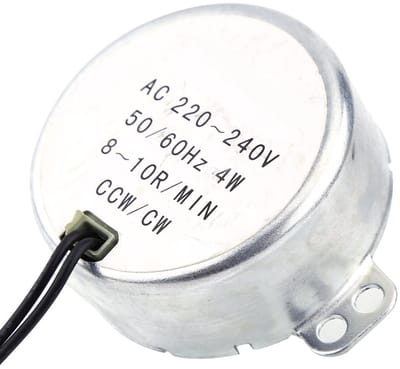 Dailygoody - Synchronous Motor - AC 220-240V - 4W - Ideaal voor Magnetrons en Ventilatoren - Duurzaam - Efficiënt - Geschikt voor verschillende appara