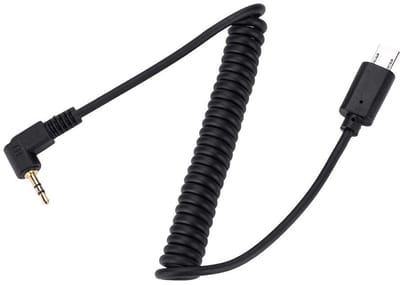 Shopcentral - Release Cable - Camera afstandsbediening - 0.5 meter - 3.5mm-S2 & 2.5mm-S2 - Verbindt camera's - Geschikt voor Sony modellen