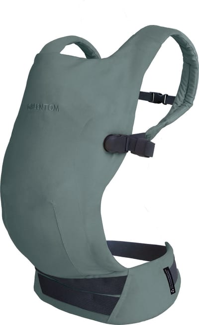 Greentom Draagzak Baby - Ergonomisch, Verstelbaar & Duurzaam (Gerecycled) - Lichtgewicht - Sage Groen