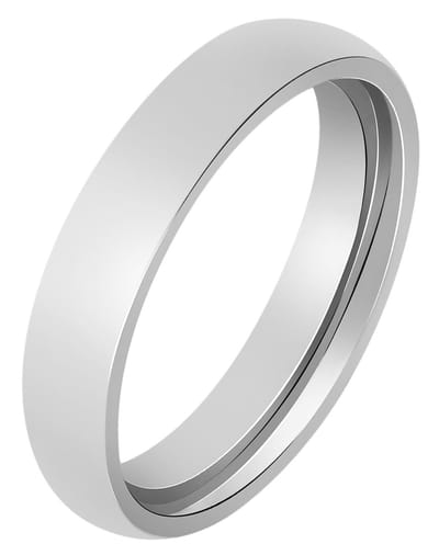AKZENT Akzent Heren ring Babetto, zilverkleurig, duurzaam
