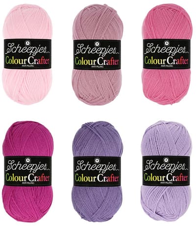 Scheepjes Colour Crafter colour pack Tulip Fields