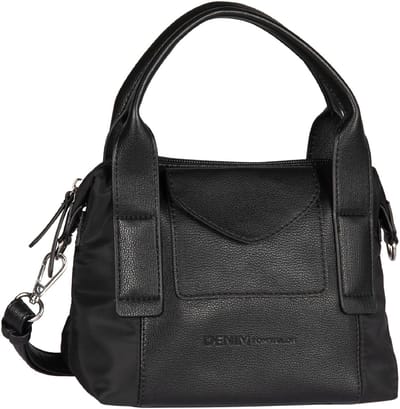 TOM TAILOR handtas schoudertas Ninete Hand Bag Black zwart