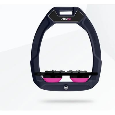 Plat Ultra Grip Veiligheidsschoenen Blauw/Zwart/Rozew Flex-On Safe-On