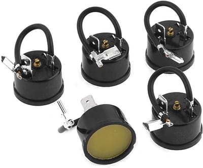 Compressor Beschermer - Motor Beveiliging - Apparaat Reparatie - Laag Profiel Ontwerp - 5 Stuks - Zwart