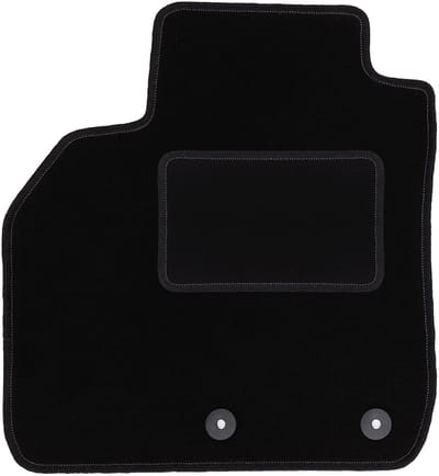 Bestuurdersmat zwart voor: Renault Grand Scenic II minivan (2003-2009)