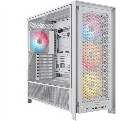 CORSAIR FRAME 5000D RS ARGB Midtowermodel ATX - Gehard Glas - Wit (4x RS140 ARGB fan)