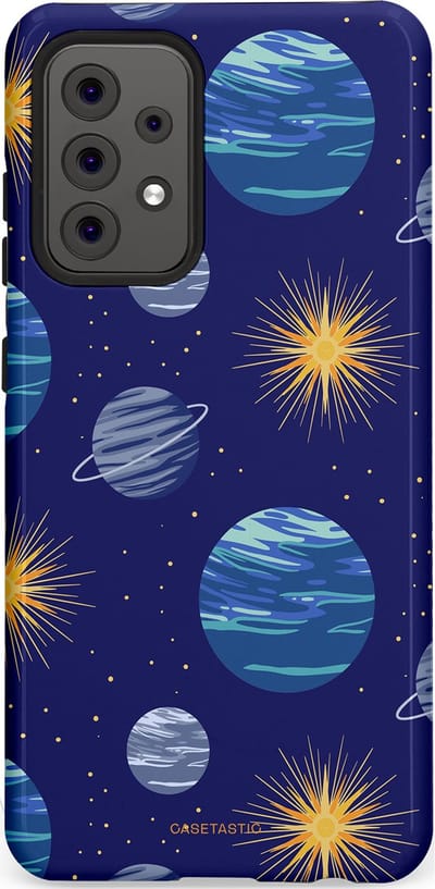 Casetastic Hoesje Geschikt voor Samsung A52 (4G/5G/s) - Stijlvolle Beschermende Duo-layer Case - Stralende ster
