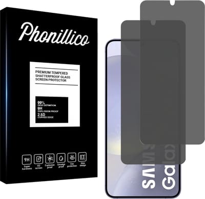 Screenprotector privacy voor Samsung Galaxy S24 Plus - 2 stuks Beschermglas Privacy Glas van glazen schermbeschermfolie