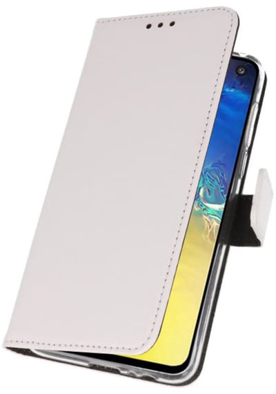 Booktype Telefoonhoesjes - Bookcase Hoesje - Wallet Case - Geschikt voor Huawei P40 - Wit