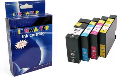 Inkmaster premium Huismerk  inkt cartridges voor Canon PGI2500 / PGI-2500XL | Multipack van 4 inktcartridges voor Canon Maxify IB4050, IB4150, MB5050, MB5150, MB5155, MB5350, MB5450, MB5455