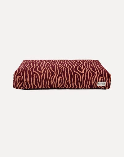 DOGGUO® Orthopedisch Hondenkussen - M 85x55 cm - Hondenmatras - Honden Kussen voor Hond - Zachte Hondenbed - Wasbare Hoes - Memory Foam Hondenmand - Dog Bed - Coussin Chien - Bordeaux Peach