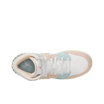 Nike Air Jordan 1 mid Pastel Pink/Green Maat 39