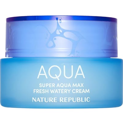 NATURE REPUBLIC Super Aqua Max Fresh Watery Face Cream – Hydratatie & frisheid 80 Dagcrème