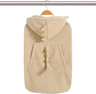 Babydraaghoes Kinderwagenhoes - Draagzak Cape - Buiten Bescherming - Machinewasbaar Zachte Stof - 76 x 63 cm - Khaki