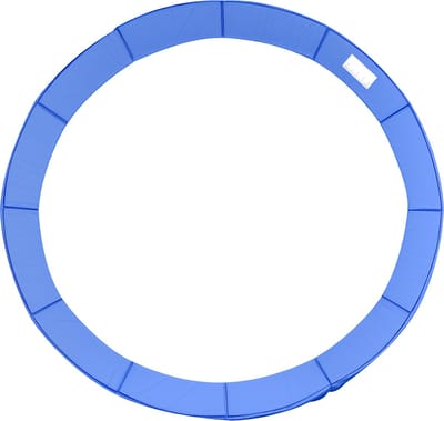 HOMCOM rond vervangend trampolinekussen van PVC, 366 x 366 x 0,04 cm, blauw