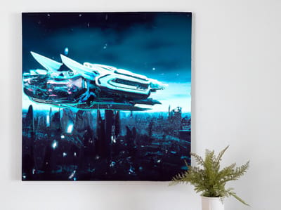 The future is dear | The future is dear | Kunst - 40x40 centimeter op Dibond | Foto op Dibond