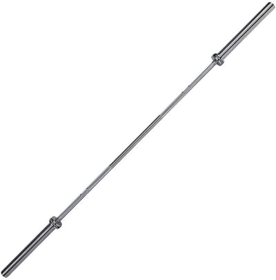 Tunturi Olympische Halterstang 220cm - 20kg - 28mm diameter - incl. gratis fitness app