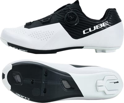 CUBE Fietsschoenen RD Sydrix Pro - Sportschoenen - Raceschoenen - Zwart/Wit - Maat 38