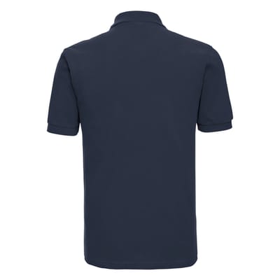 Russell Heren Klassiek Katoenen Polo Shirt (Franse marine)