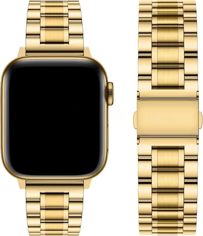 Stainless Steel Vervangband voor Apple Watch Ultra/SE/Series 10, 9, 8, 7, 6, 5, 4, 3, 2, 1 - Geschikt voor 38mm tot 49mm, Duurzaam en Stijlvol Accessoire