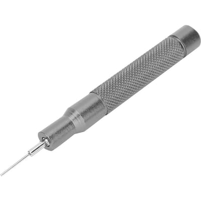 Perforatrice de bracelet de montre Outil de retrait de goupille de maillon de bracelet de montre Outil de réparation d'accessoire de montre 0,7 mm gray