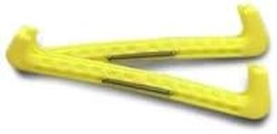 Schaatsbeschermers - IJzer beschermers - Schaatsen beschermen - Verstelbaar - Maat 30-47 - Fluor Geel