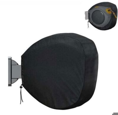 Deze oprolbare hoes Geschikt voor de tuinslanghaspel is gemaakt van weerbestendig 420D Oxford-doek en kan als beschermhoes worden gebruikt.