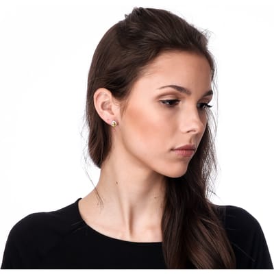 Orphelia 'Enora' Dames 925 Sterling Zilveren Stud Oorbellen - Zilver ZO-7226/CI/1