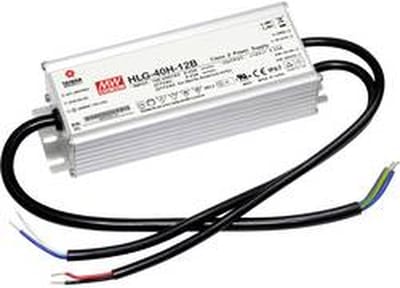 Mean Well HLG-40H-24B LED-driver, LED-transformator Constante spanning, Constante stroomsterkte 40 W 1.67 A 14.4 - 24 V