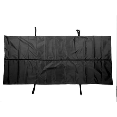 Zwarte Nood Lijkzak Oxford Doek Lichaamsopbergzak 210D Waterdicht voor Begrafenis Ziekenhuis black