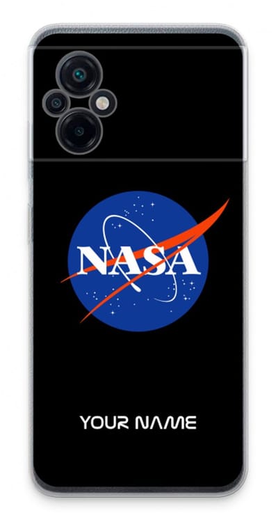 Gepersonaliseerd - Case Company® - Hoesje geschikt voor Xiaomi Poco M5 hoesje - NASA - Soft Cover Telefoonhoesje - Bescherming aan alle Kanten en Schermrand