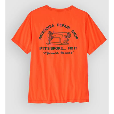 Patagonia Repair Shop T-Shirt oranje
