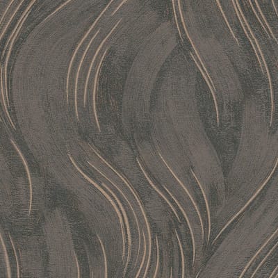 Erismann Vinylbehang 10456-11 - Opus-2 - Modern Bruin - 53cm x 10.05m