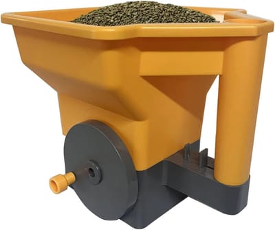 Handstrooier Tuin - Zaden Kunstmest - Gazon Onderhoud - Verstelbare Strooier - 24 cm Hoog - Meerkleurig