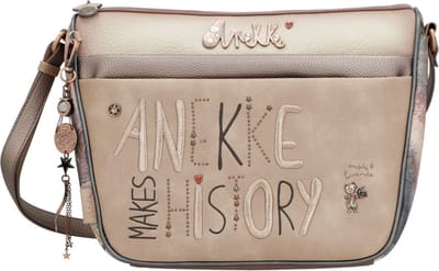 Anekke Schoudertas Handtas Hollywood Stars Crossbody Bag Multicolor Beige