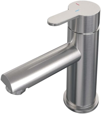 Brauer Brushed Edition Lage Opbouw Wastafelmengkraan Model D RVS Geborsteld PVD