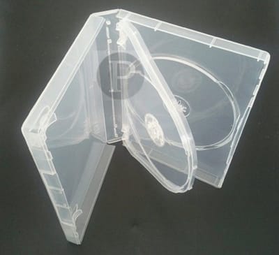 Dailygoody - Panmer 3-way CD/DVD Multicase - 27mm rug - Set van 5 - Ideaal voor opslag en organisatie