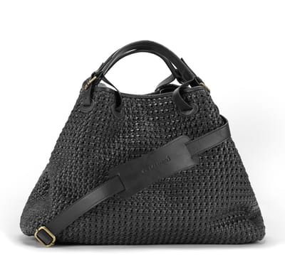 DE LAMASSU® Lyra Leren Shopper Dames – Grote Handtas van Echt Leer – Gevlochten Design –53× 31 × 20 cm