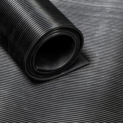 IVOL Rubbermat op rol - Fijne ribbel - Dikte 3mm - Breedte 40cm - Lengte 2m