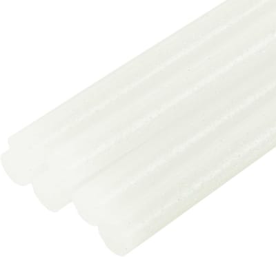 6x Hete Lijmsticks 7x200mm Glitterwit voor Lijmpistool - Reparaties & Knutselen