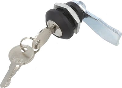 Kantelslot - 30mm werkdiepte - kunstof behuizing - unieke sleutelcode