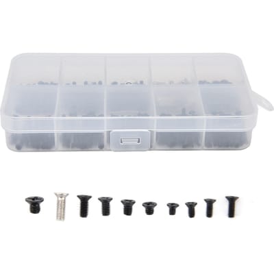 500 stuks Laptop Schroef Roestvrij Staal Kruiskopschroeven Accessoire Set Kit voor Onderhoud Reparatie