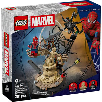 LEGO Marvel Super Heroes LEGO® MARVEL SUPER HEROES 76334 Grote krachtmeting: Spider-Man versus Sandman