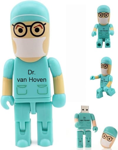 Chirurg usb stick met naam 128GB 3.0