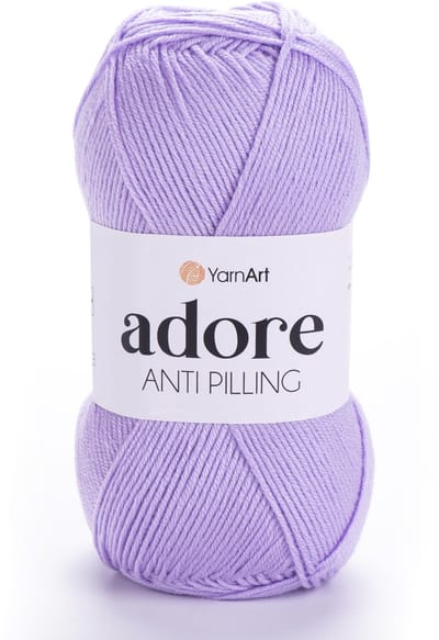 YarnArt Adore – Anti-Pilling Acryl Garen – Zacht & Kleurvast – Ideaal voor Kleding en Babyprojecten - Kleur 337