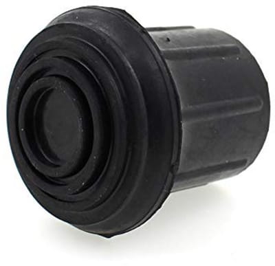 Rubberen beschermkappen voor trapladders - 4 stuks - 29 mm