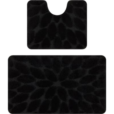 Kleden Rugsx Tweedelige badkamerset tapijt SUPREME STONES, sten 60x100 cm